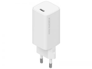 ‌آداپتور Type-C فست شارژ 65 وات شیائومی Xiaomi AD65GEU 65W Fast Charger With Gan Tech