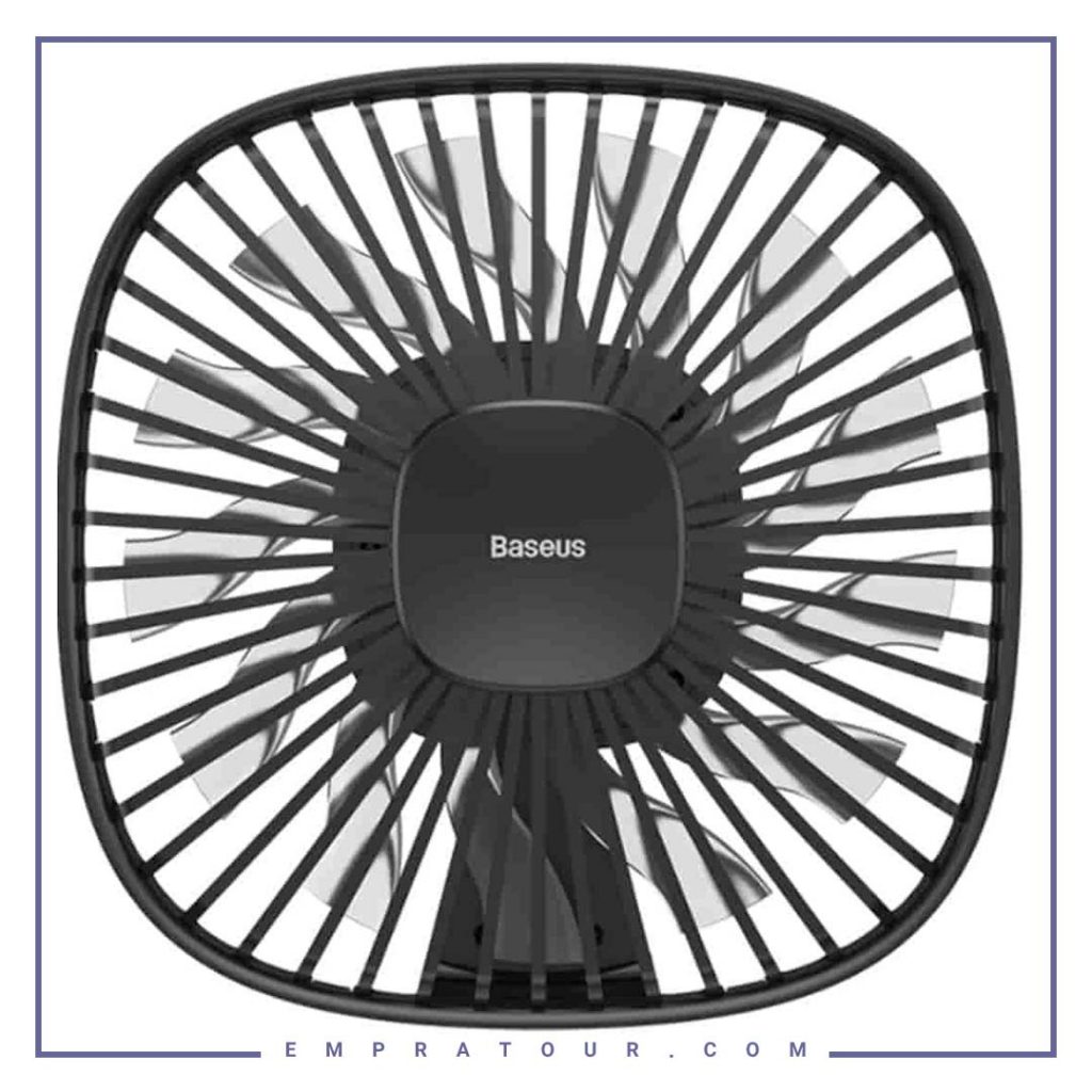 پنکه داخل خودرو بیسوس Baseus Natural Wind Magnetic Rear Seat Fan CXZR-01