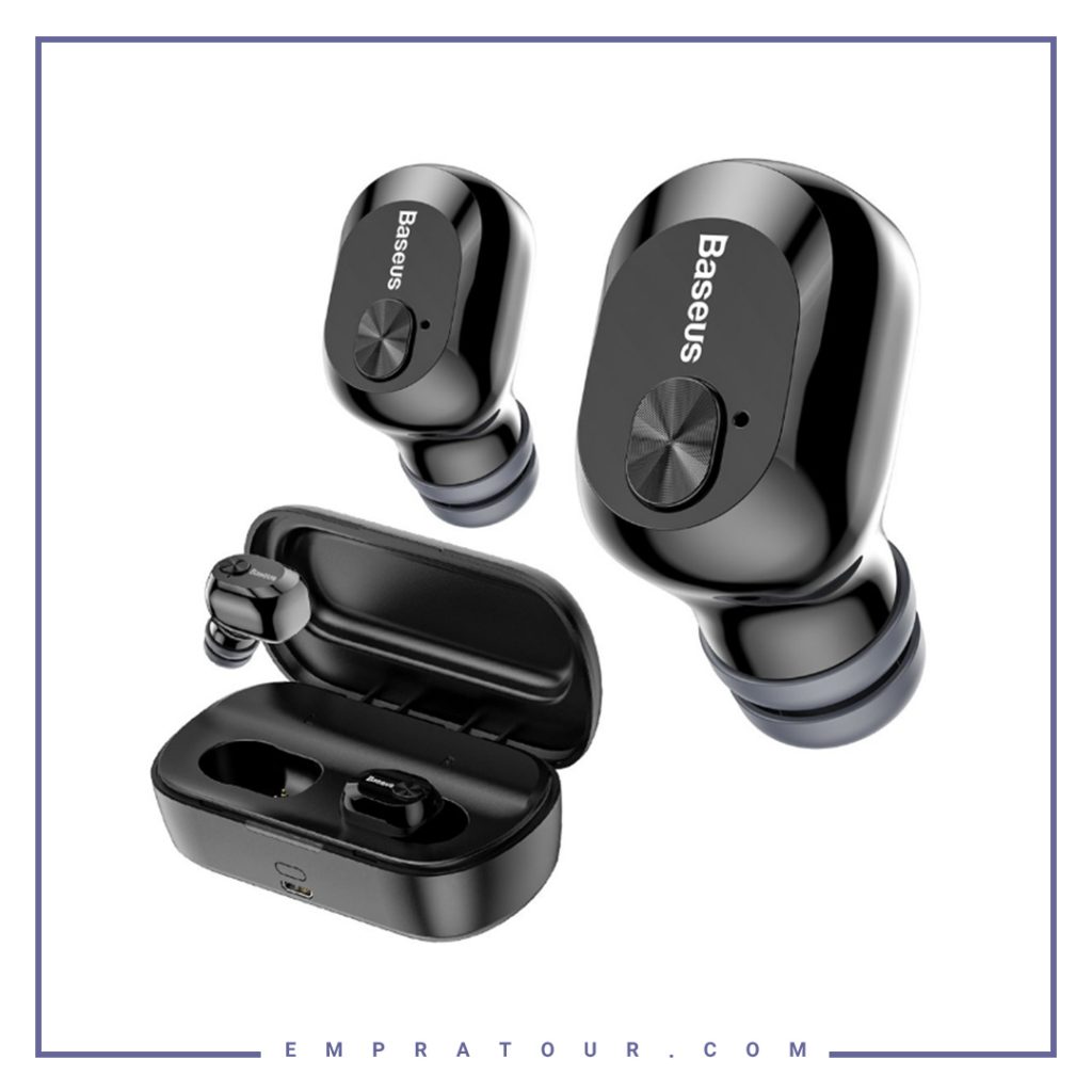 هندزفری بلوتوث بیسوس Baseus W01 EncokTrue Wireless Earphones NGW01-01