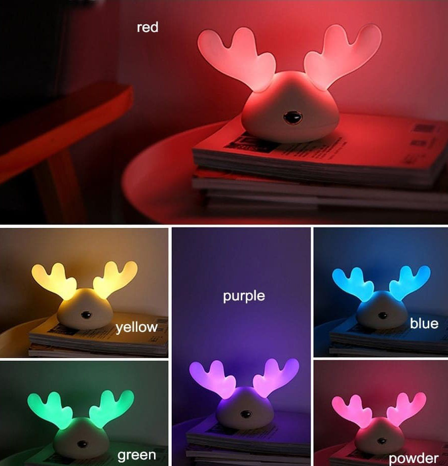 رنگ‌های مختلف چراغ‌خواب Xiaomi Small Deer Shape Lamp