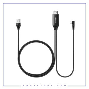 کابل تبدیل لایتنینگ به HDMI مک دودو 2 متر Mcdodo CA-6400 4K HD 90 Degree Elbow Design