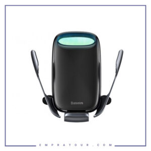 پایه نگهدارنده هوشمند و شارژر وایرلس بیسوس Baseus Milky Way Electric Bracket WXHW02 15W