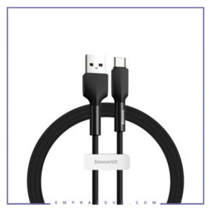 کابل شارژ سیلیکونی تایپ C بیسوس 1 متر Baseus Silica Gel Cable Usb For Type-C CATGJ-01