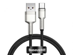 کابل Type C بیسوس 1متر Baseus Cafule Series Metal CATJK-A01