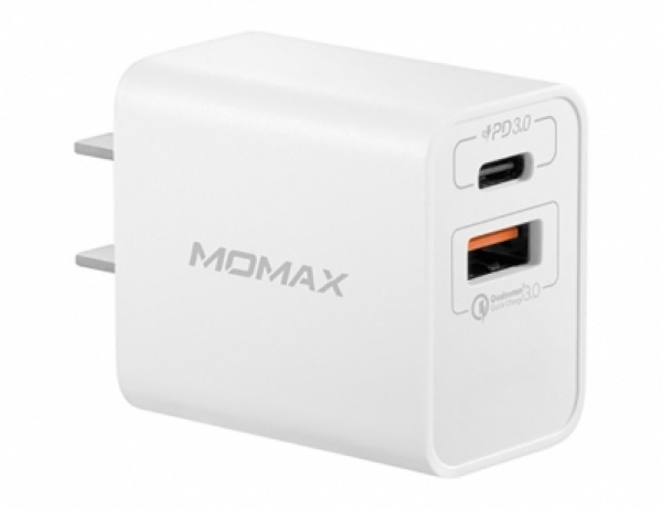 شارژر دیواری مومکس Momax UM13CN OnePlug PD QC3.0 Charger 18W