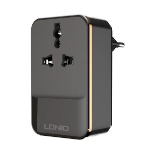 شارژر و تبدیل الدینیو LDNIO Travel Convertor Adapter Mobile Charger SC1205