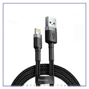 کابل لایتنینگ بیسوس Baseus Cafule CALKLF-CG1 2M