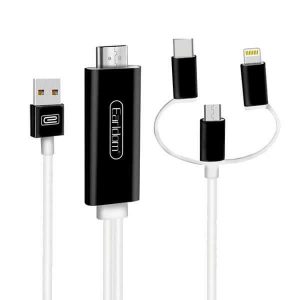 کابل انتقال تصویر الردم Earldom ET-W13 3 in 1 HDMI