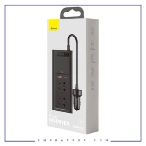 مبدل برق خودرو بیسوس Baseus In-car Inverter 150W CRNBQ-A01