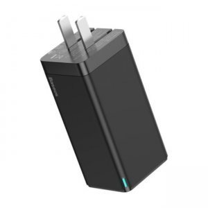 شارژر دیواری گوشی بیسوس Baseus GaN2 Quick Charger Dual TYPE-C CCGAN-X01 45W