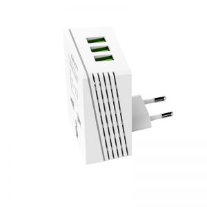 شارژر مسافرتی و مبدل برق ال دی نیو LDNIO A3306 TRAVEL CONVERTER ADAPTER FAST CHARGING