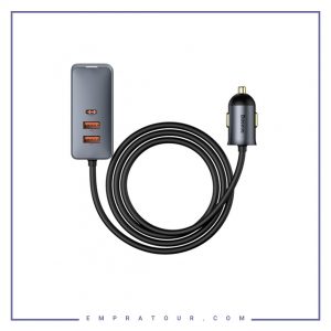 شارژر فندکی 4 پورت بیسوس Baseus Share Together Car Charger CCBT