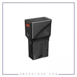 شارژر دو پورت چندکاره Baseus Universal Conversion PPS Youth CCTY-01