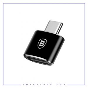 تبدیل otg بیسوس baseus mini usb to type- c convertor CATOTG-01