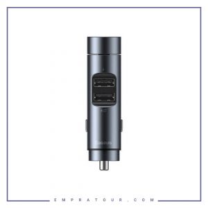 شارژر فندکی و پخش کننده بلوتوث بیسوس Baseus Energy Column Car Wireless CCNLZ-C0s