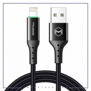کابل لایتنینگ قطع کن دار مک دودو 1.8متر Mcdodo Lightning Auto Power Off CA-7411