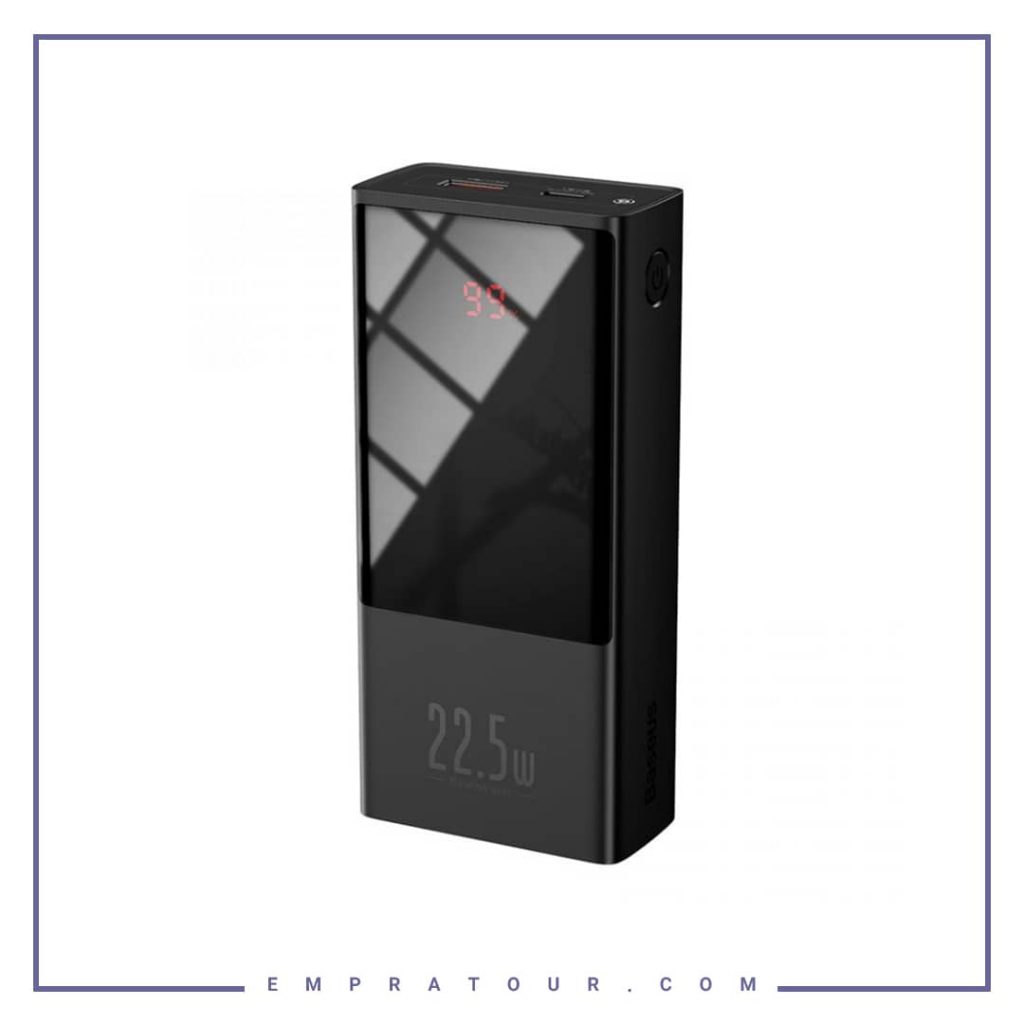 پاوربانک 20000 فست شارژ بیسوس Baseus PPMN-B01 Super Mini Digital Display Power Bank