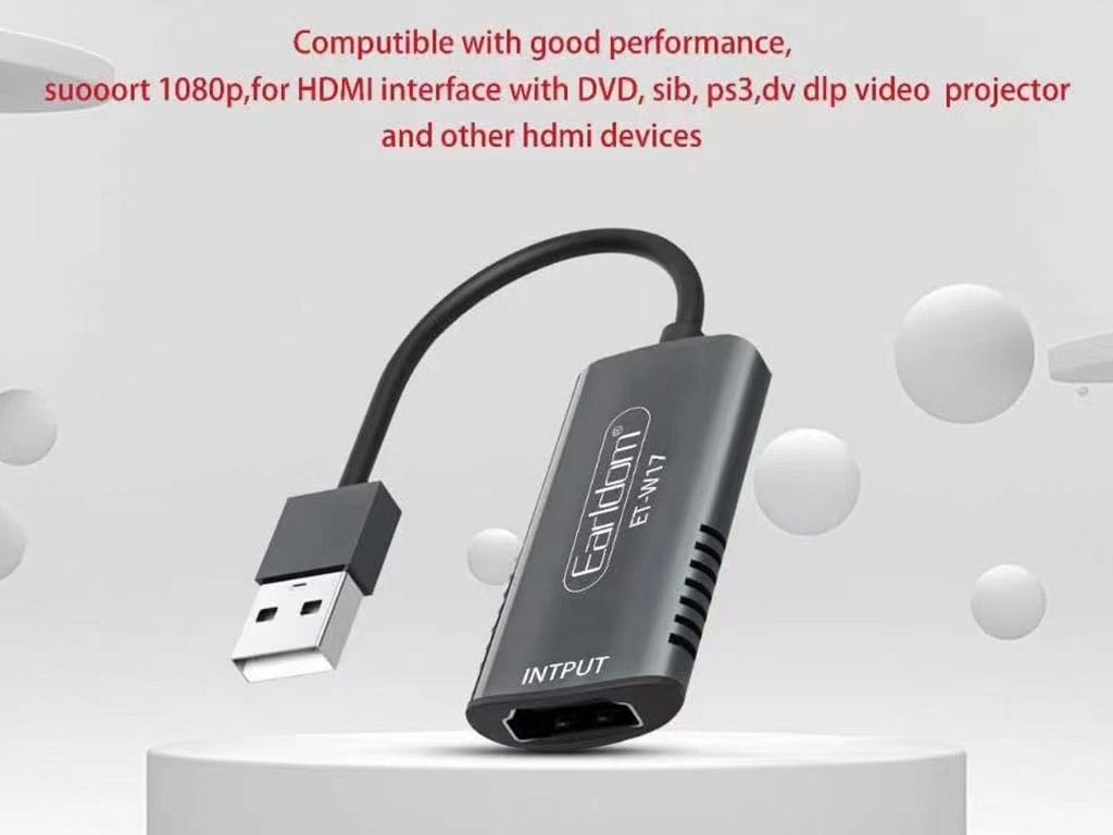 مبدل USB به HDMI ارلدام
