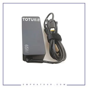 آداپتور شارژر لپ تاپ 65 وات توتو TOTU power adapter 65W LU-65WD