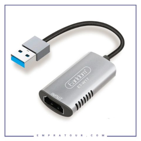 مبدل USB به HDMI ارلدام Earldom USB 3.0 to HD 4K ADAPTER ET-W17