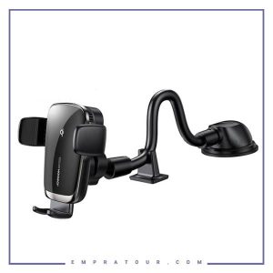 هولدر و شارژر وایرلس جویروم Joyroom auto match coil wireless car charjer JR-ZS248