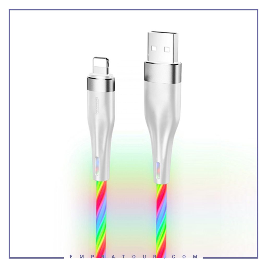 کابل شارژ لایتنینگ جویروم Joyroom S-1224N3 Streamer Data Cable Lightning
