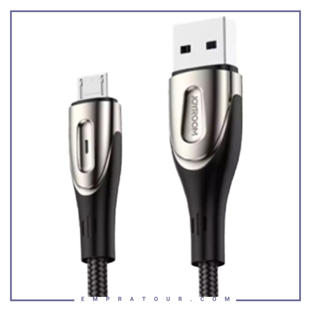 کابل شارژ سریع میکرو 2 متری جویروم Joyroom Micro Sharp Series Charging Cable S-M411