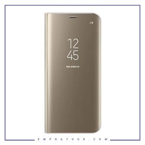 کیف کلاسوری شرکتی سامسونگ مدل SMART CLEAR STANDING VIEW COVER EF-ZG950 S8