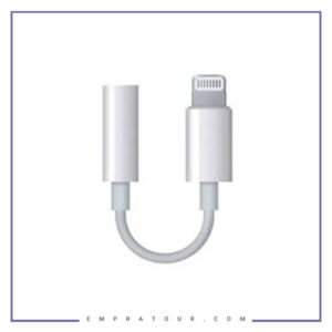 تبدیل اصلی لایتنینگ به جک 3.5 میلیمتری اپل Apple Lightning To 3.5mm Headphone Jack Adapter A1749