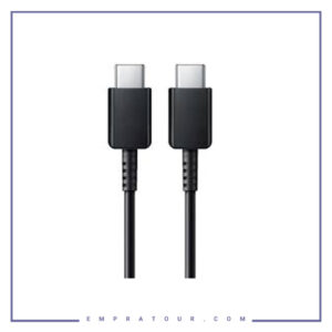 کابل شارژ دو سر  تایپ سی  اورجینال سامسونگ (با جعبه) SAMSUNG USB TYPE-C TO TYPE-C EP-DA705