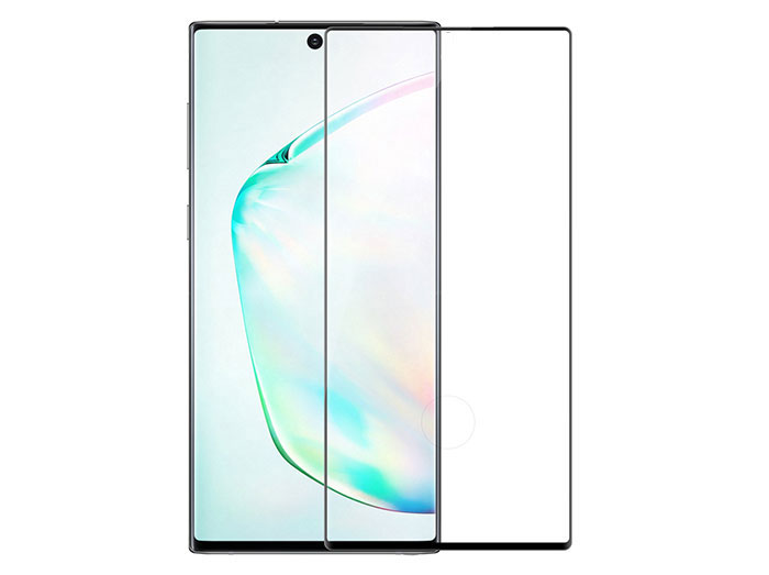 محافظ صفحه نمایش شیشه ای تمام چسب سامسونگ Galaxy Note 10 Plus