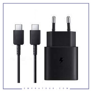 شارژر سوپرفست سامسونگ اورجینال با کابل Samsung Travel Adapter Charging EP-TA800