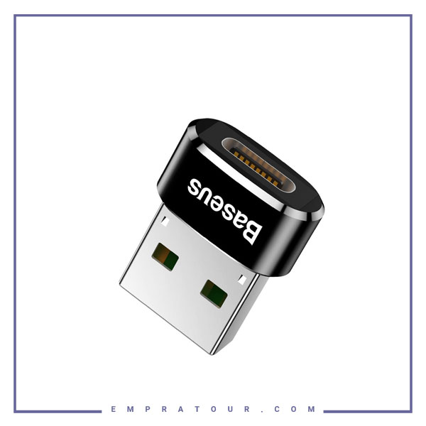 تبدیل Type C به USB بیسوس CAAOTG-01
