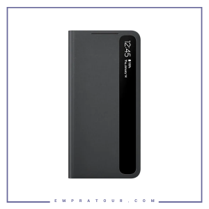 کیف کلاسوری شرکتی سامسونگ مدل SMART CLEAR VIEW COVER EF-ZG991 S21/S21 5G