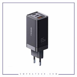 شارژر دیواری سریع مینی مک‌ودو Mcdodo 65W GAN mini fast chrger CH-7921