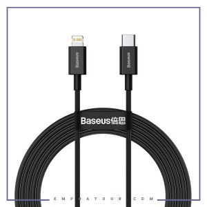 کابل Type C به لایتنینگ فست شارژ 20 وات بیسوس 2متر Baseus Superior PD CATLYS-C01
