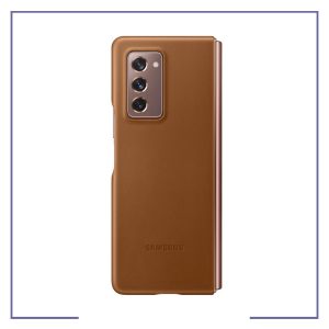 کاور چرمی شرکتی سامسونگ مدل Leather Cover EF-VF916 Galaxy Z Fold2 5G
