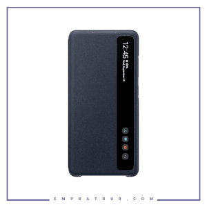 کیف کلاسوری شرکتی سامسونگ مدل SMART CLEAR VIEW COVER EF-ZG780 S20 FE