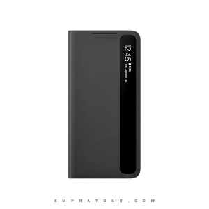 کیف کلاسوری شرکتی سامسونگ مدل SMART CLEAR VIEW COVER EF-ZG966 S21 PLUS
