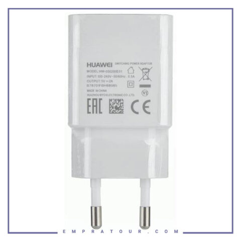 شارژر دیواری اورجینال هوآوی رو کارتنی Huawei Charge Adapter HW-050200E01