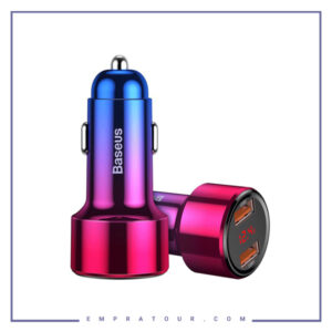 شارژر فندکی سریع بیسوس Baseus Series Quick Car Charger CCMLC20A-09