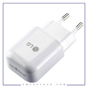 شارژر دیواری سریع اورجینال ال جی روکارتنی LG Charging Adapter MCS-H05ED