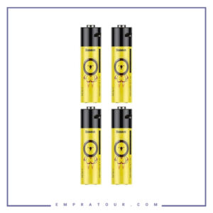 باتری قلمی قابل شارژ باسئوس پک 4 تایی   Baseus PCWH000311 4PCS Rechargeble Li ion Battery