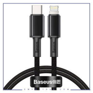 کابل لایتنینگ به Type C فست شارژ بیسوس 1 متر Baseus Density CATLGD-01