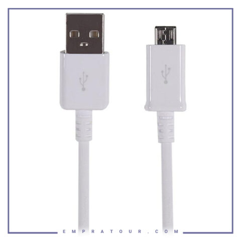 کابل USB به MicroUSB اورجینال سامسونگ Samsung ECB-DU4EWE USB to MicroUSB cable NOTE 4