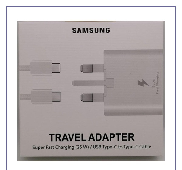 شارژر دیواری به همراه کابل USB-C سامسونگ