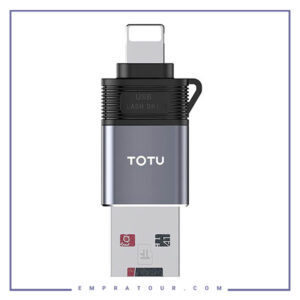 رم ریدر او تی جی لایتنینگ توتو Totu FGCR-006 Lightning OTG External TF Flash Card