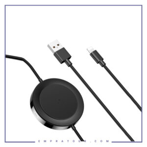 کابل و شارژر وایرلس بیسوس 1.2متر Baseus iP Cable Wireless Charger WXCA-01