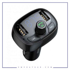 شارژر فندکی و پخش کننده بلوتوث Baseus T-Typed Bluetooth S09 CCALL-TM01