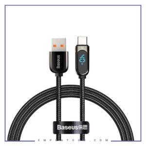 کابل Type C بیسوس 1 متر Baseus Display Fast Charging CATSK-01